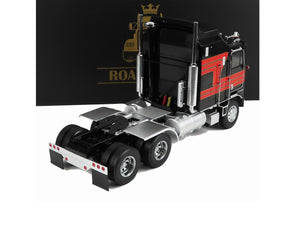 1976 KENWORTH K100 AERODYNE BLACK WITH RED 1:18 SCALE