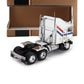 1976 KENWORTH K100 AERODYNE TRACTOR TRUCK 3-ASSI WHITE 1:64 SCALE Y IXO 64TR005