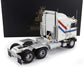 1976 KENWORTH K100 AERODYNE TRACTOR TRUCK 3-ASSI WHITE 1:64 SCALE