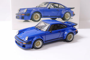 1976 PORSCHE 911 934 RSR COUPE BLUE 1:18 SCALE