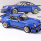 1976 PORSCHE 911 934 RSR COUPE BLUE 1:18 SCALE