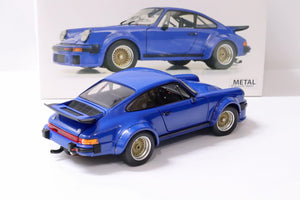 1976 PORSCHE 911 934 RSR COUPE BLUE 1:18 SCALE