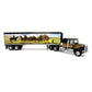 1977 KENWORTH W900A TRACTOR WITH REFRIGERATED TRAILER "SMOKEY & THE BANDIT” BLACK & GOLD 1:43 SCALE