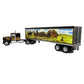 1977 KENWORTH W900A TRACTOR WITH REFRIGERATED TRAILER "SMOKEY & THE BANDIT” BLACK & GOLD 1:43 SCALE