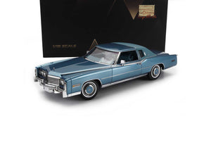 1978 CADILLAC ELDORADO BIARRITZ BLUE MET 1:18 SCALE