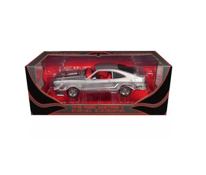 1978 FORD MUSTANG II KING COBRA SILVER 1:18 SCALE