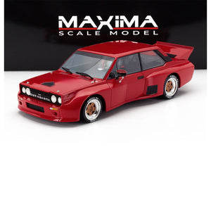 1979 ABARTH FIAT 131 ABARTH SE035 TURBO VOLUMETRICO COMPETIZIONE RED 1:18 SCALE