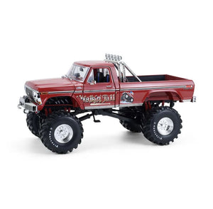 1979 FORD F-250 MONSTER TRUCK WALKIN' TALL 48" TIRES RED 1:18 SCALE