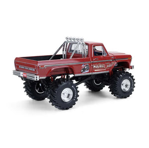 1979 FORD F-250 MONSTER TRUCK WALKIN' TALL 48" TIRES RED 1:18 SCALE