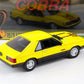 1979 FORD MUSTANG COBRA FASTBACK YELLOW 1:18 SCALE