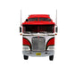 1976 KENWORTH K100 AERODYNE TRACTOR TRUCK & TRAILER BJ & BEAR RED & WHITE STRIPES 1:43 SCALE