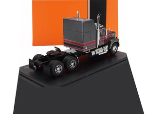 1979 MACK MAGNUM SUPERLINER TRACTOR TRUCK 3-ASSI GREY RED 1:43 SCALE