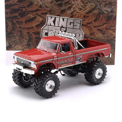 1979 FORD F-250 MONSTER TRUCK WALKIN' TALL 48" TIRES RED 1:18 SCALE