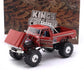 1979 FORD F-250 MONSTER TRUCK WALKIN' TALL 48" TIRES RED 1:18 SCALE