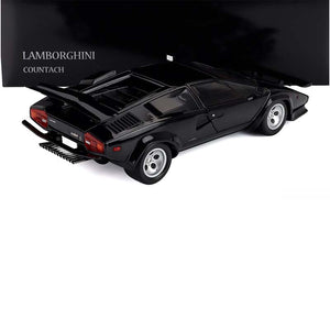 1980 LAMBORGHINI COUNTACH LP 400S BLACK 1:18 SCALE