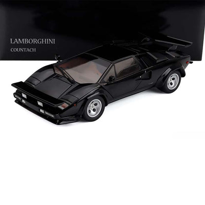 1980 LAMBORGHINI COUNTACH LP 400S BLACK 1:18 SCALE