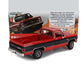 1984 CHEVROLET K10 SCOTTSDALE PICKUP APPLE RED 1:18 SCALE