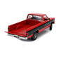 1984 CHEVROLET K10 SCOTTSDALE PICKUP APPLE RED 1:18 SCALE