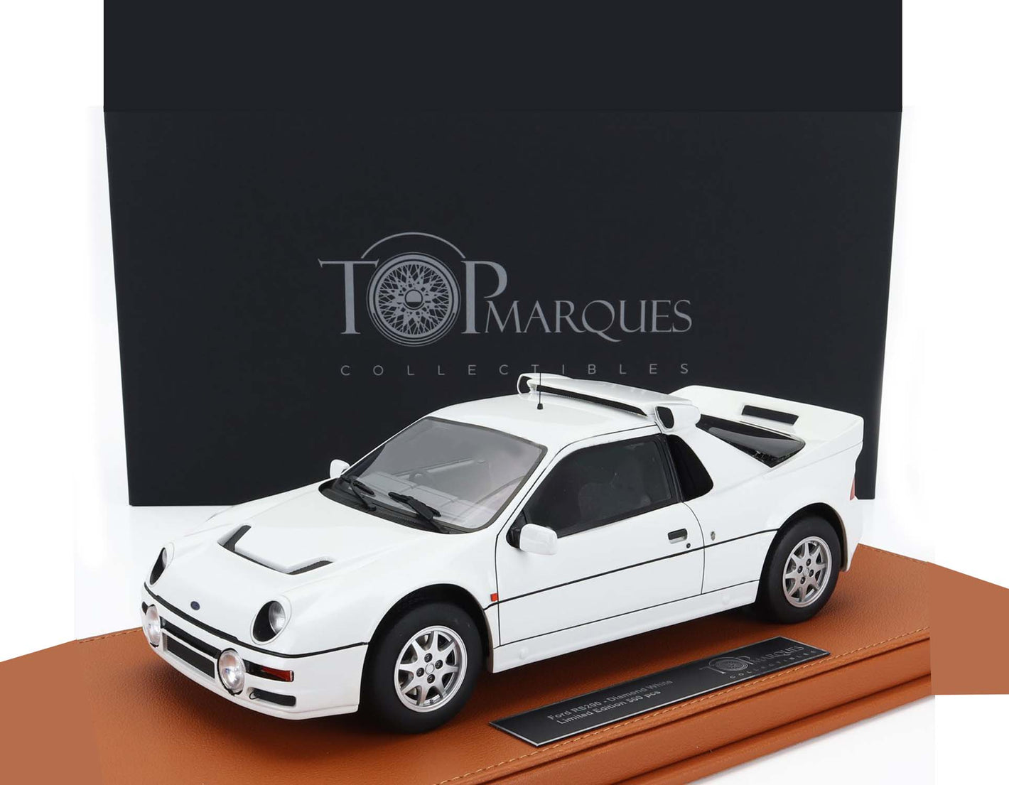 1984 FORD ENGLAND RS200 WHITE 1:18 SCALE