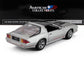 1985 CHEVROLET CAMARO IROC SILVER 1:18 SCALE