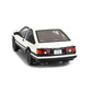 1985 TOYOTA SPRINTER TRUENO (AE86) WHITE BLACK 1:18 SCALE