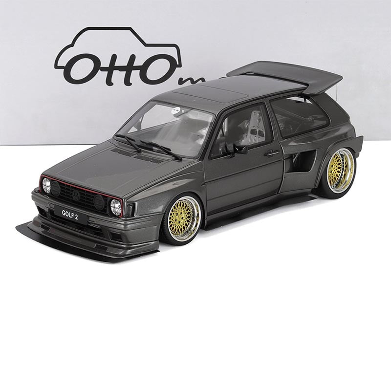 2021 VOLKSWAGEN GOLF II GTI BY SALEEM ASCOT GRAY 1:18 SCALE