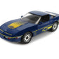 1988 CHEVROLET C4 CORVETT CHALLENGE RACE CAR BLUE 1:18 SCALE BY GREENLIGHT 13597