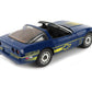 1988 CHEVROLET C4 CORVETT CHALLENGE RACE CAR BLUE 1:18 SCALE BY GREENLIGHT 13597