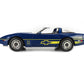 1988 CHEVROLET C4 CORVETT CHALLENGE RACE CAR BLUE 1:18 SCALE BY GREENLIGHT 13597