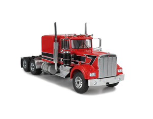 1989 KENWORTH W900 TRACTOR TRUCK & TRAILER RED 1:18 SCALE “2 PIECES”