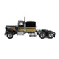 1989 KENWORTH W900 & TRAILER “SMOKEY & THE BANDIT" BLACK & GOLD STRIPS 1:18 SCALE BY ROAD KINGS "2 PIECES"