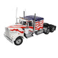 1989 KENWORTH W900 TRACTOR TRUCK WHITE BLUE RED 1:18 SCALE