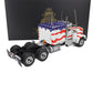 1989 KENWORTH W900 TRACTOR TRUCK & TRAILER STARS & STRIP 1:18 SCALE “2 PIECES”