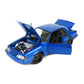 1990 FORD MUSTANG LX SUPERCHARGED STREET FIGHTER BLUE 1:18 SCALE