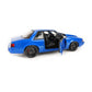 1990 FORD MUSTANG LX SUPERCHARGED STREET FIGHTER BLUE 1:18 SCALE