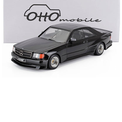 1992 MERCEDES BENZ S-CLASS 560SEC (C126) KOENING SPECIALS COUPE BLACK 1:18 SCALE