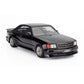 1992 MERCEDES BENZ S-CLASS 560SEC (C126) KOENING SPECIALS COUPE BLACK 1:18 SCALE