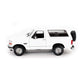 1993 FORD BRONCO XLT OXFORD WHITE 1:18 SCALE