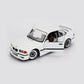 993 BMW 3-SERIES M3 GTR (E36) PLAIN BODY VERSION WHITE 1:18 SCALE