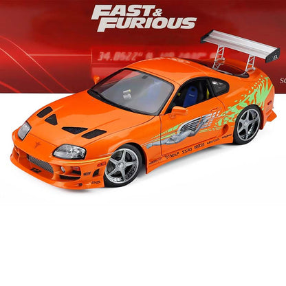 1995 TOYOTA BRIAN'S SUPRA MKIV ORANGE "FAST & FURIOUS" 1:18 SCALE