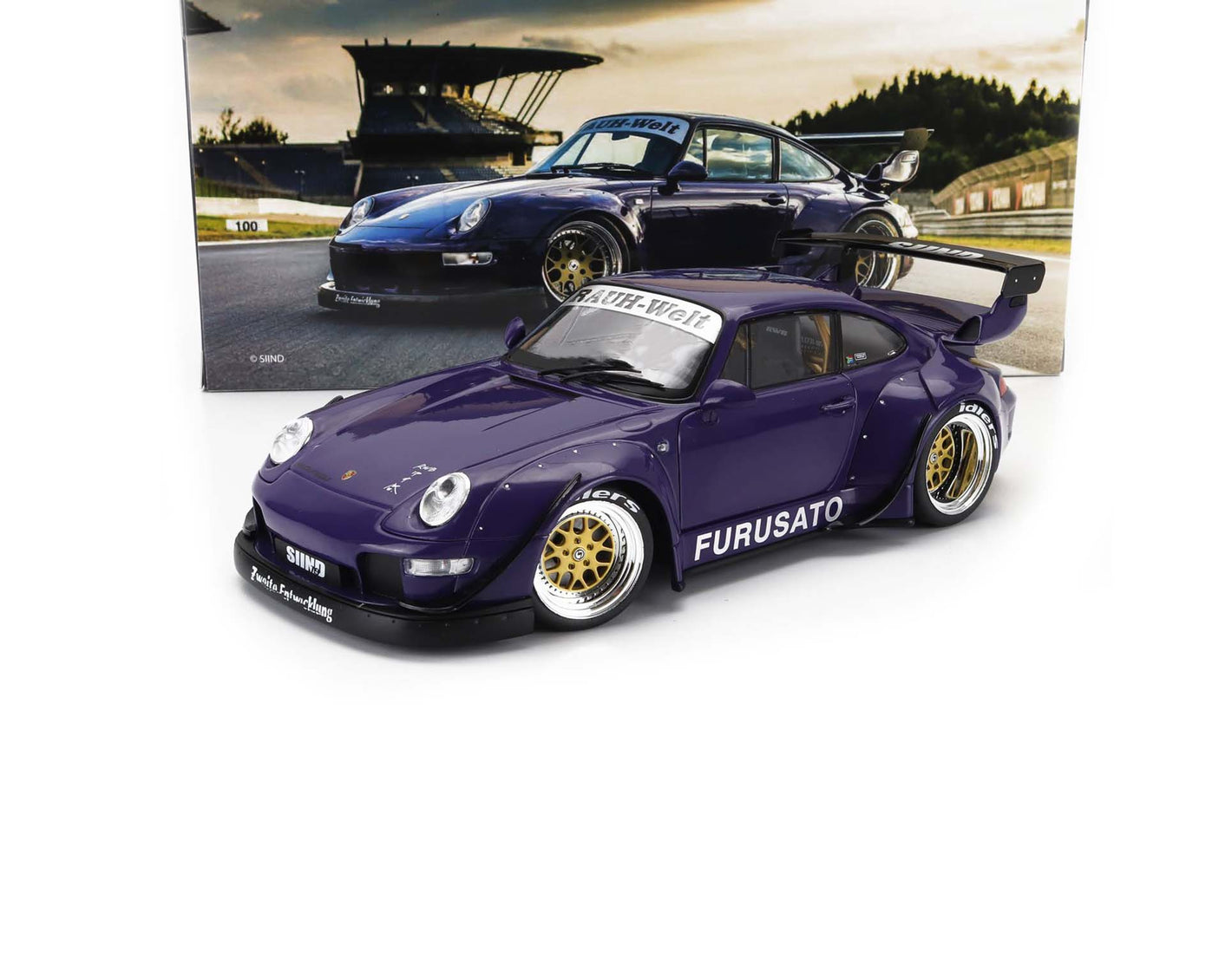 1995 PORSCHE 911 (993) RWB RAUH-WELT FURUSATO SIDNEY HOFFMANN 1:18 SCALE