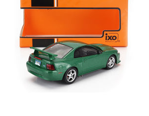 2000 FORD MUSTANG STV COBRA R COUPE GREEN 1:43 SCALE BY IXO MODELS