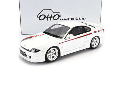 2000 NISSAN SILVIA SPEC-R NISMO AERO S15 WHITE 1:18 SCALE