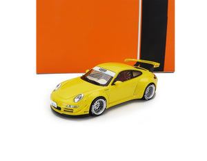 2008 PORSCHE 911 997-2 RWB COUPE YELLOW 1:43 SCALE