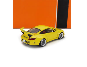 2008 PORSCHE 911 997-2 RWB COUPE YELLOW 1:43 SCALE