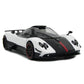 2009 PAGANI ZONDA 5 CINQUE WHITE 1:18 SCALE DIECAST BY MOTORMAX 79158