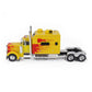 2002 PETERBILT 379 TRACTOR TRUCK 3 ASSI YELLOW RED 1:43 SCALE