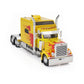 2002 PETERBILT 379 TRACTOR TRUCK 3 ASSI YELLOW RED 1:43 SCALE