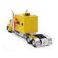 2002 PETERBILT 379 TRACTOR TRUCK 3 ASSI YELLOW RED 1:43 SCALE