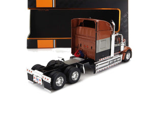 2010 INTERNATIONAL LONESTAR TRACTOR TRUCK 3-ASSI COPPER SILVER BLACK 1:43 SCALE